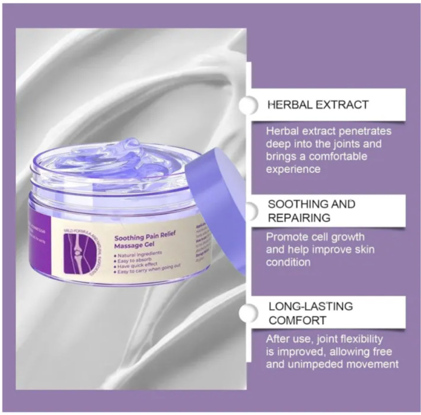 Purple Joint Pain Relief Gel
