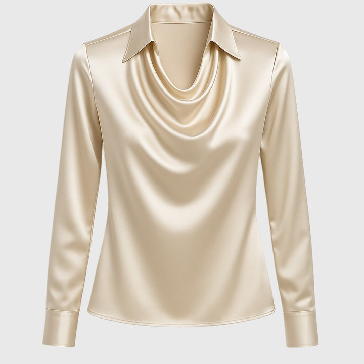 Brooklyn | Comfortable and Elegant Satin Blouse