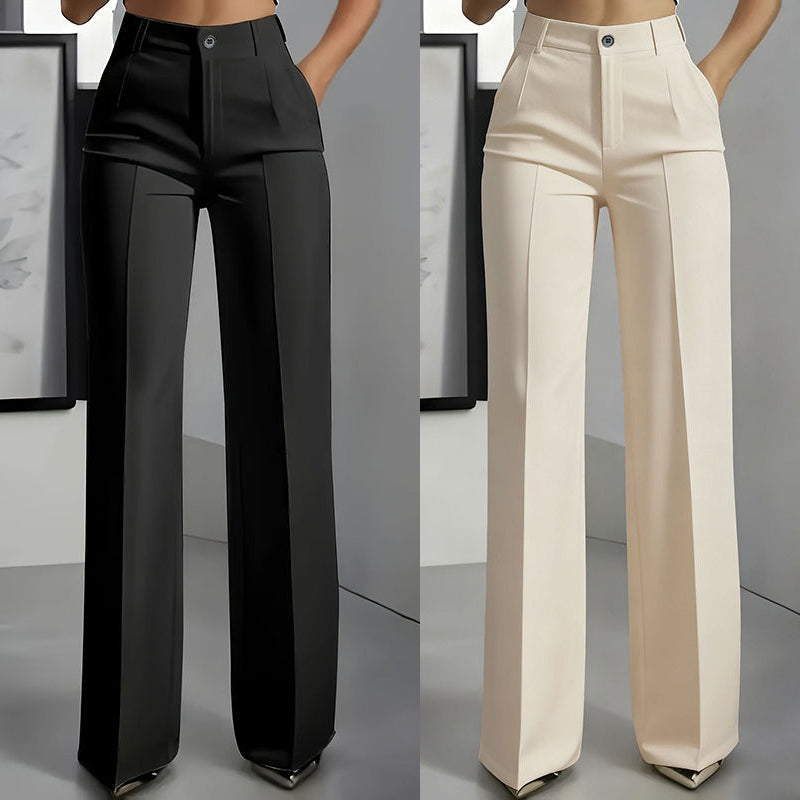 High-Waist Tailored Pants for Women