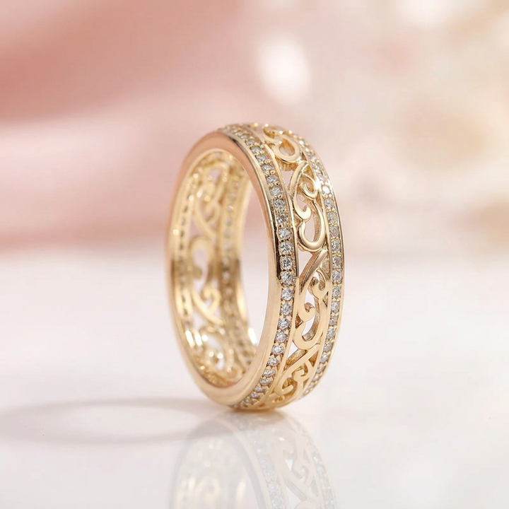 The Graceful Bloom Ring