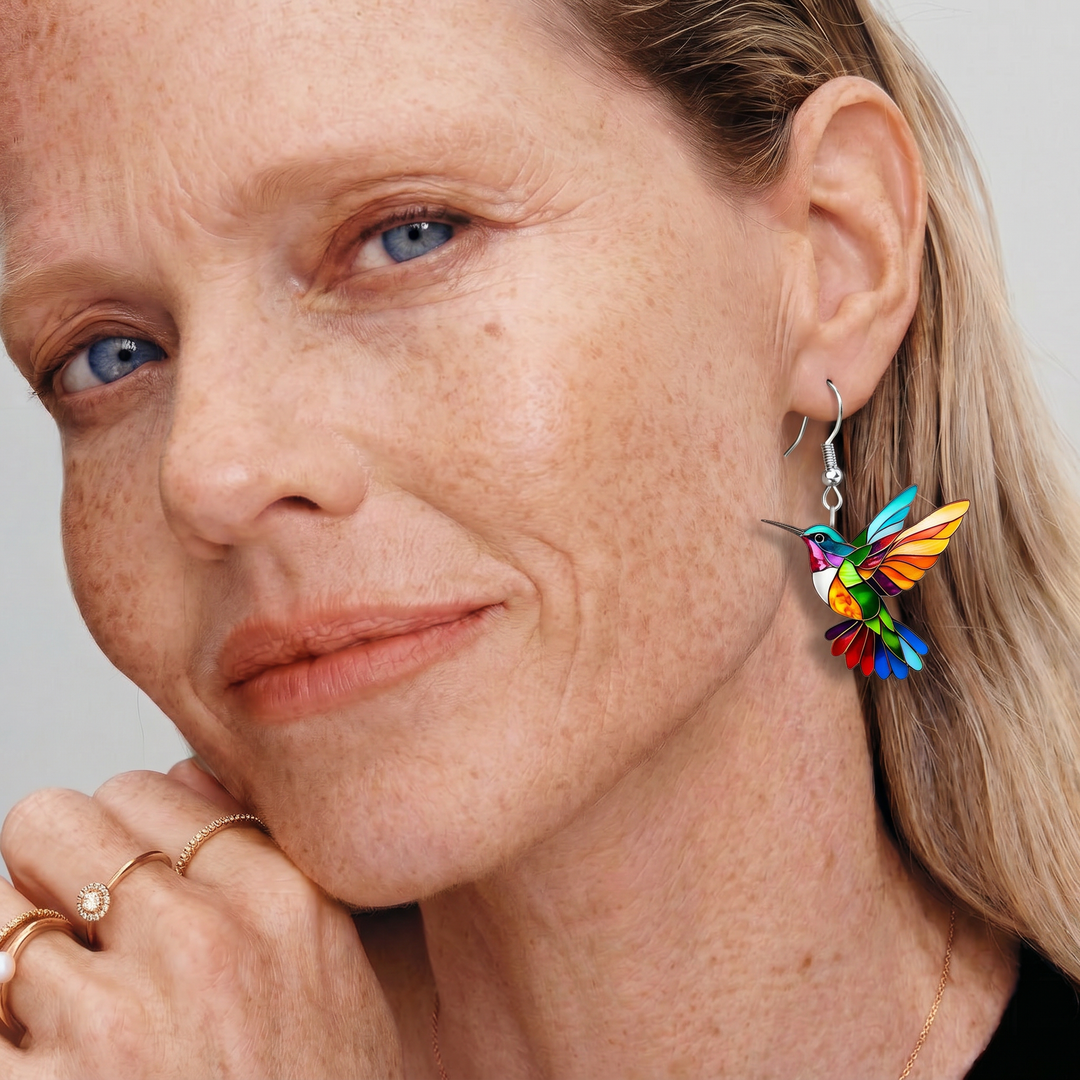 Eternal Hummingbird Earrings