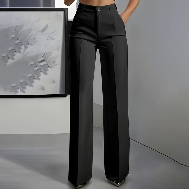 High-Waist Tailored Pants for Women