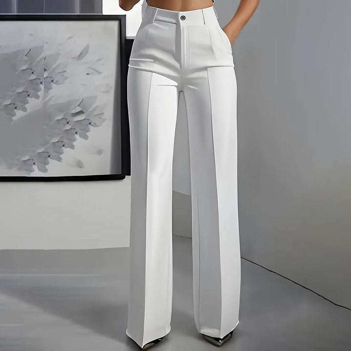 High-Waist Tailored Pants for Women
