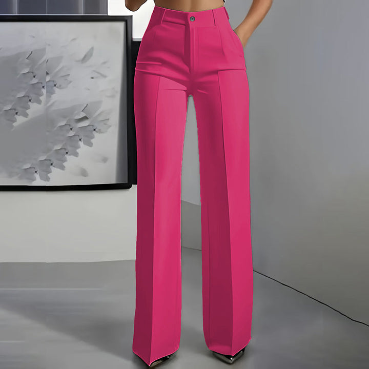 High-Waist Tailored Pants for Women