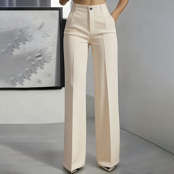 High-Waist Tailored Pants for Women