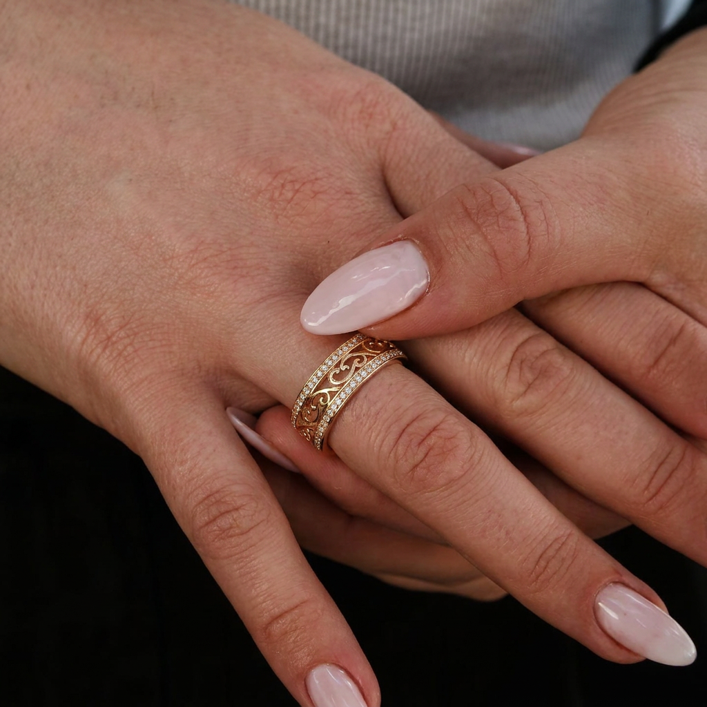 The Graceful Bloom Ring