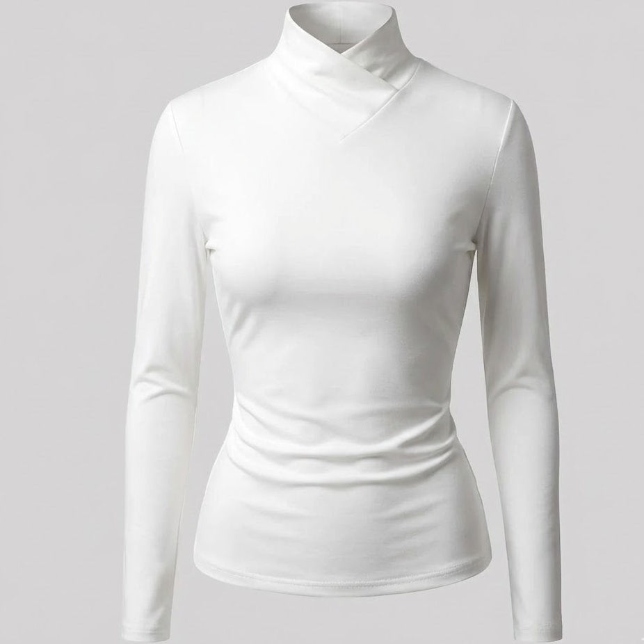 Eva Elegant V-Neck Top