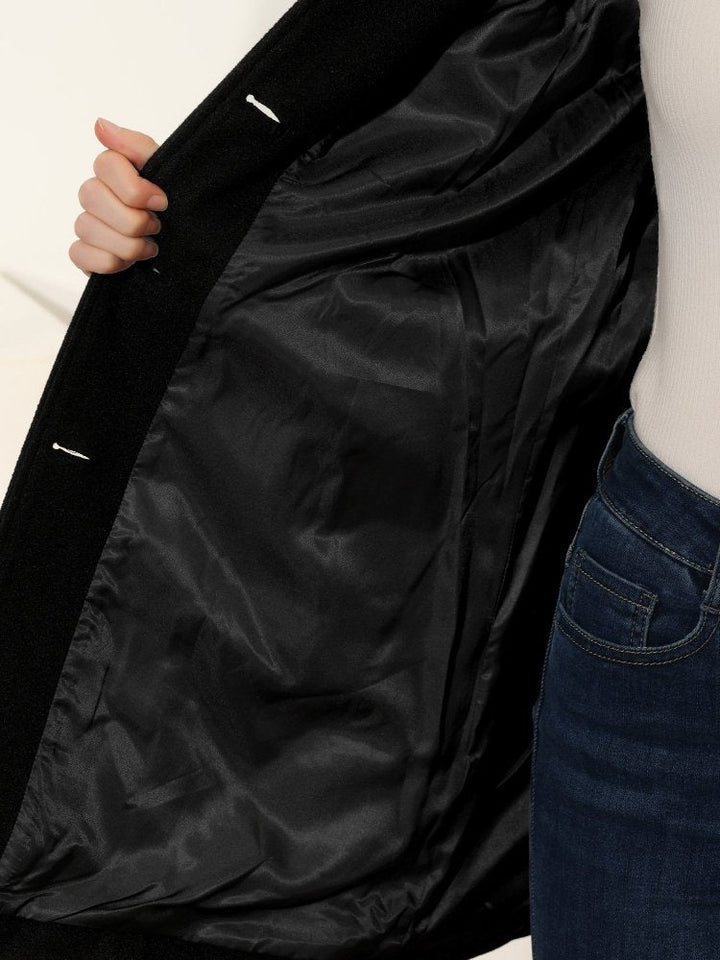 Emma – Classic Coat with Button Closure